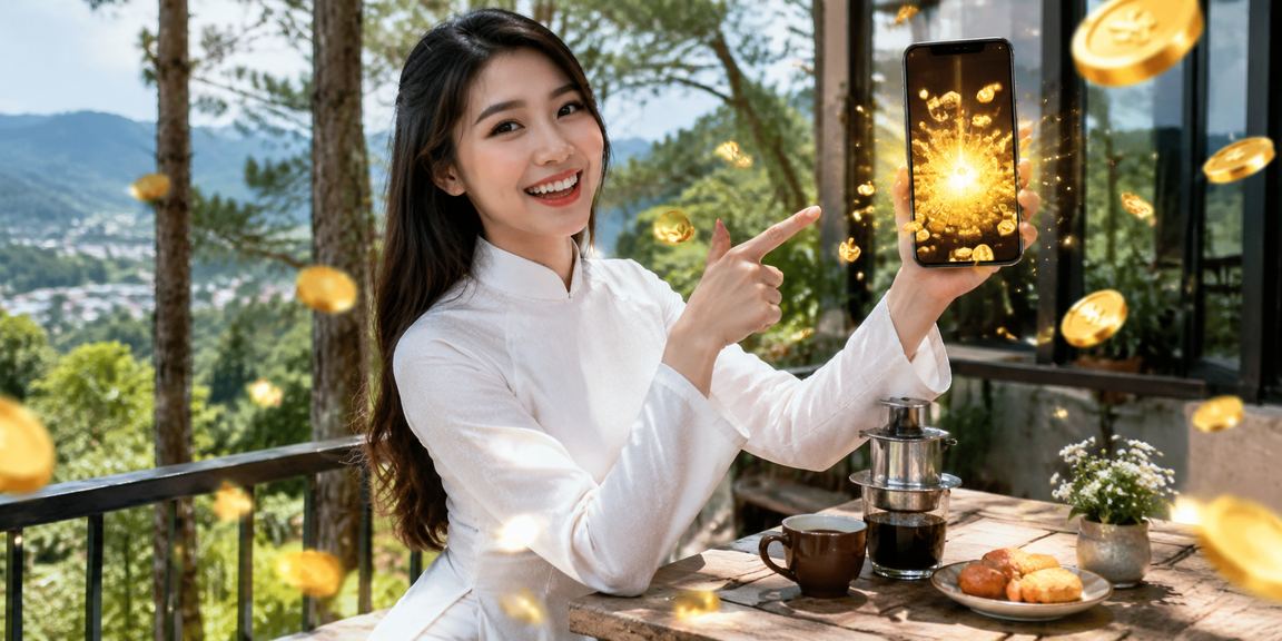 Người chơi đăng nhập tài khoản casino trên điện thoại tại Đà Lạt